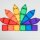 Connetix Magnetbausteine Rainbow Mini Pack - 24 Teile