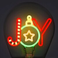 LEGAMI BULB FICTION Joy Tischlampe in Glühbirnen Design LED XMAS Weihnachten
