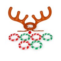 LEGAMI aufblasbares Ringwurfspiel Rentier OH MY DEER