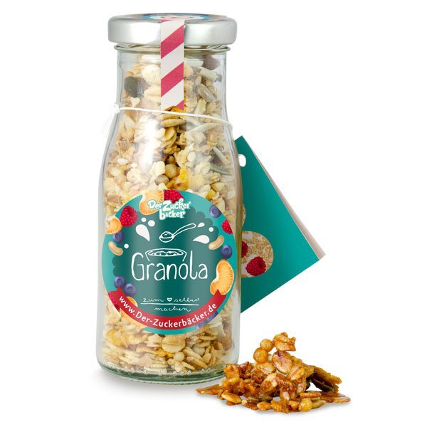 DER ZUCKERBÄCKER Granola im Glas 60g (99,17€/kg) #1