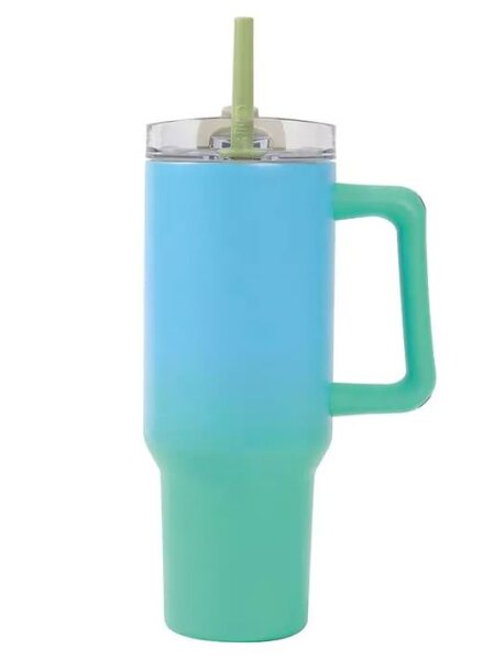 iTotal Reisebecher 1200ml grün/blau schattiert