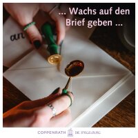 CS Siegelwachs Set: 100% selbst gemacht Siegel Wachs