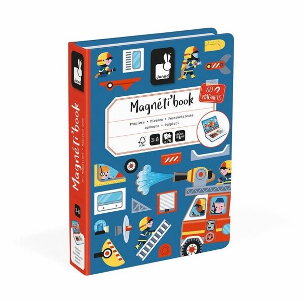 JANOD Magnetbuch Feuerwehr