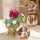 CubicFun 3D Puzzle Blumentopf Rose – 120 Teile