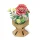CubicFun 3D Puzzle Blumentopf Kamelie – 109 Teile Bastelset