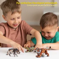 CubicFun 3D Puzzle Tiger – 87 Teile aus Kraftpapier Bastelset