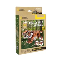 CubicFun 3D Puzzle Tiger – 87 Teile aus Kraftpapier Bastelset