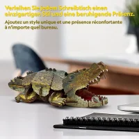 CubicFun 3D Puzzle Krokodil – 54 Teile aus Kraftpapier Bastelset