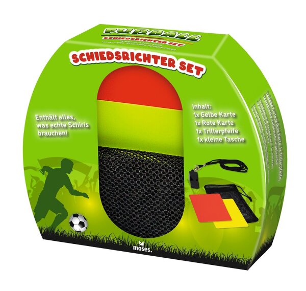 MOSES Fußball Schiedsrichter Set