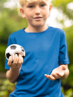 MOSES Fußball Softball Antistressball Ø 8 cm