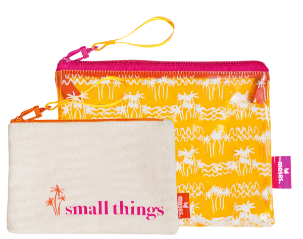 MOSES Fernweh Taschen 2er Set Small Things gelb orange