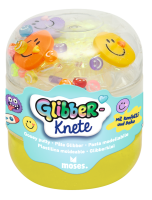 MOSES Glibber Knete Schleim Slime mit Konfetti