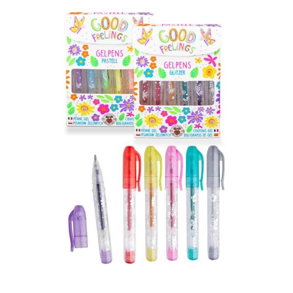 TRENDHAUS Mini-Gelstifte 6er Etui
