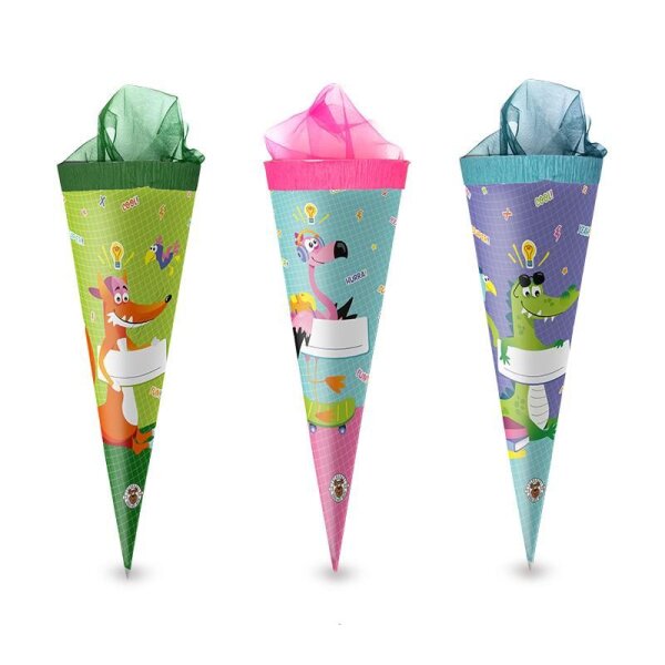 TRENDHAUS Schultüte 35cm Geschwistertüte