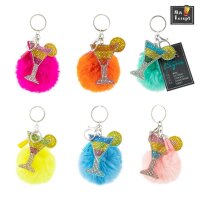 TRENDHAUS Taschenanhänger Anhänger Cocktail...