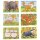 GOKI Minipuzzle Waldtiere | 24-teiliges Holzpuzzle vers. Motive ab 4 Jahren