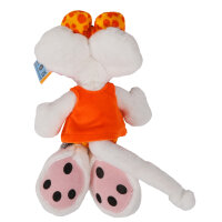DIDDL Plüschtier Diddlina Orange orangefarbenes Kleid ca. 20 cm – Stofftier