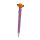 DIDDL Fidget Stift Lila – Anti-Stress-Kugelschreiber mit Pimboli und beweglicher Figur