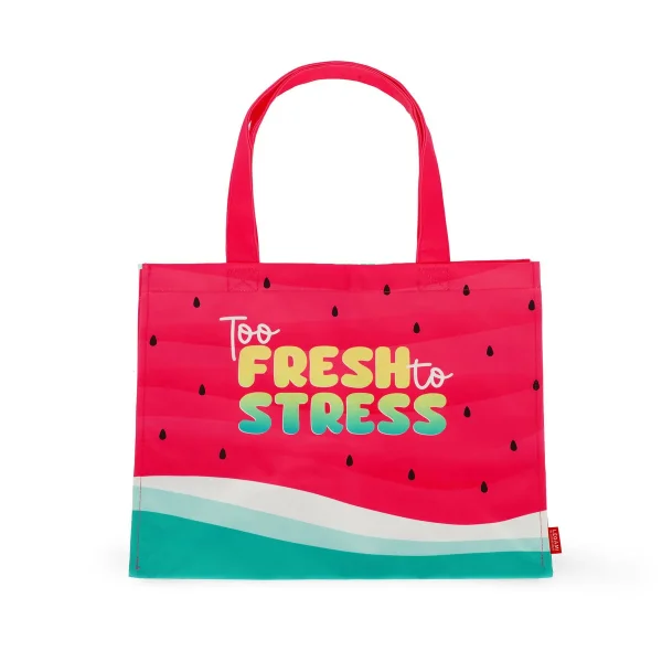 LEGAMI Strandtasche Wassermelon Watermelon Rot Grün