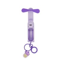 LEGAMI Mini Ventilator Teddy Bär Lilac – tragbarer Ventilator