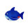 LEGAMI Schwimmender Ball Shark Strandball mit Hai Design Wasserball