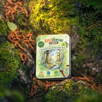 KidsVenture CARDS - Outdoor Suchspiel - 50 Karten 100 Suchaufträge ab 4 Jahren - Natur Schatzsuche & Waldspiel