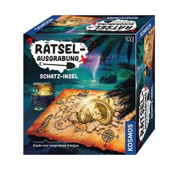 KOSMOS Rätsel Ausgrabung Schatzinsel