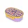 LEGAMI Snack & Go Brotdose Brotbüchse Snackbox Daisy, gelb/weiß