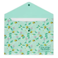 LEGAMI Fold & Order Dokumentenmappe – Dokumentenmappe, Bee, gelb/schwarz