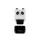 LEGAMI Deco Roller Stamp Deko-Rollstempel – Rollstempel, Panda, schwarz/weiß
