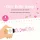 LEGAMI Deco Roller Stamp Deko-Rollstempel – Rollstempel, Unicorn, pastell