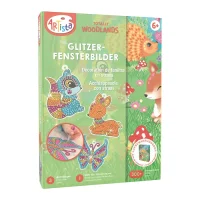 ARTISTA Glitzer Fensterbilder Set – 3...