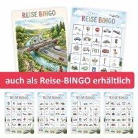 Outdoor Bingo – 10 Bingokarten für Kinder | Natur Suchspiel im DIN A6 Postkartenformat