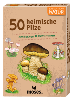 MOSES 50 heimische Pilze 50 Karten