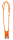 MOSES Lese Buddy mit USB-C Neon Orange