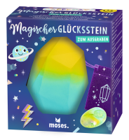 MOSES Happy Day Magische Glückssteine z. Ausgraben gelb oder pink
