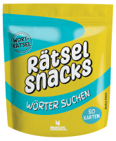 MOSES Rätsel Snacks - Wörter suchen 50 Karten...