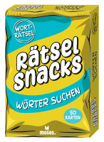 MOSES Rätsel Snacks - Wörter suchen 50 Karten...