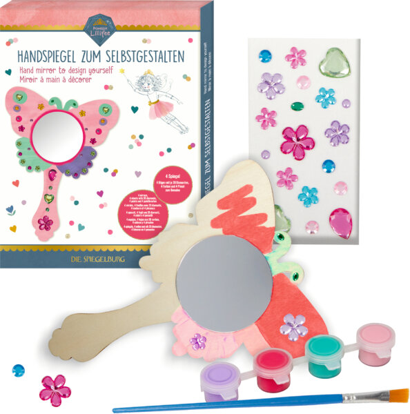 CS Handspiegel zum Selbstgestalten - Prinzessin Lillifee