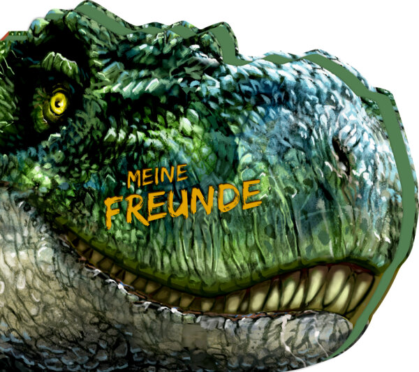 CS Freundebuch in Dinoform: T-Rex World - Meine Freunde