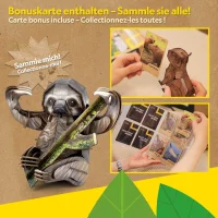 CubicFun 3D Puzzle Faultier 52 Teile aus Kraftpapier Bastelset