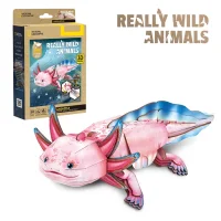 CubicFun 3D Puzzle Axolotl 50 Teile aus Kraftpapier...