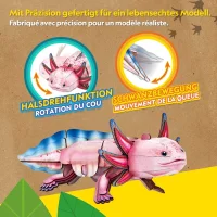CubicFun 3D Puzzle Axolotl 50 Teile aus Kraftpapier Bastelset