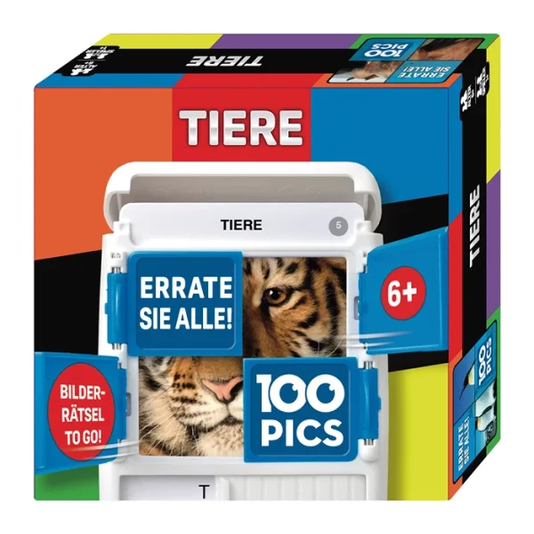 100 PICS Tiere – Quiz- und Bilderrätsel mit 100 Tieren