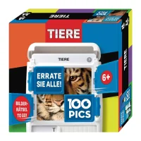 100 PICS Tiere – Quiz- und Bilderrätsel mit...