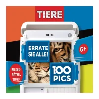 100 PICS Tiere – Quiz- und Bilderrätsel mit...