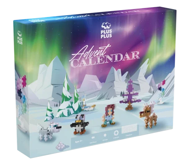 PLUS-PLUS Adventskalender Nordlichter