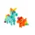 PLUS-PLUS 100 Kreativ Bausteine Fabeltiere - Regenbogen Einhorn