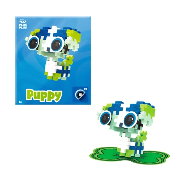 PLUS-PLUS Kreativ Bausteine Süsse Tiere Puppy
