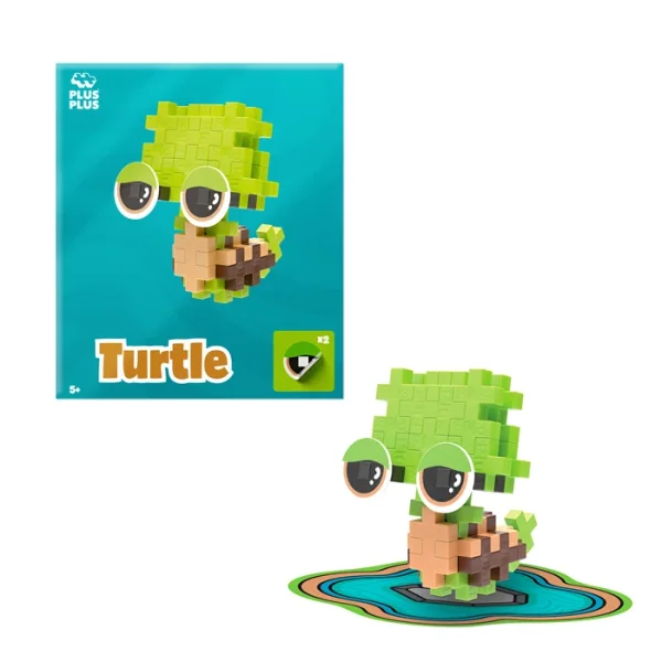 PLUS-PLUS Kreativ Bausteine Süsse Tiere Turtle Schildkröte